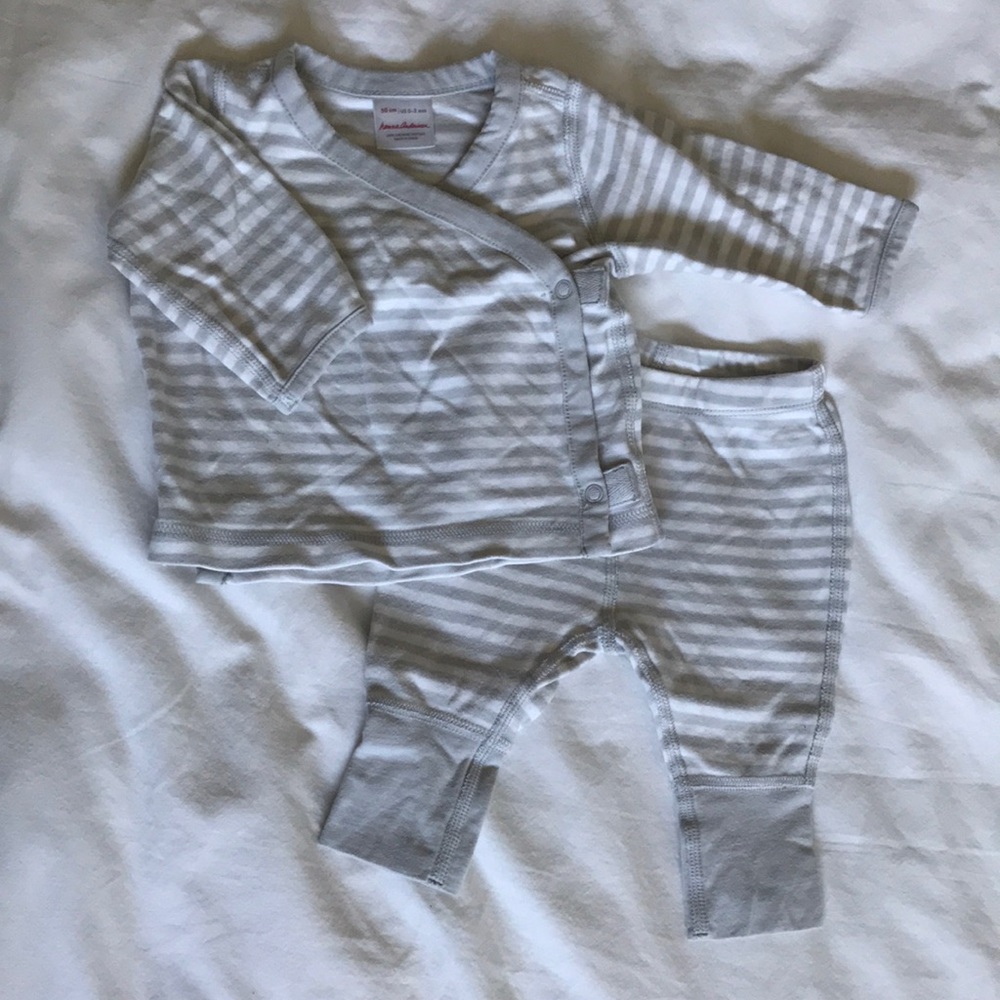Hanna Anderson kimono sleep set